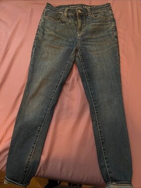 American Eagle Outfitters Women's Skinny Jeans - Blue